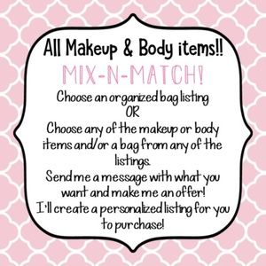 Makeup & Body Bags